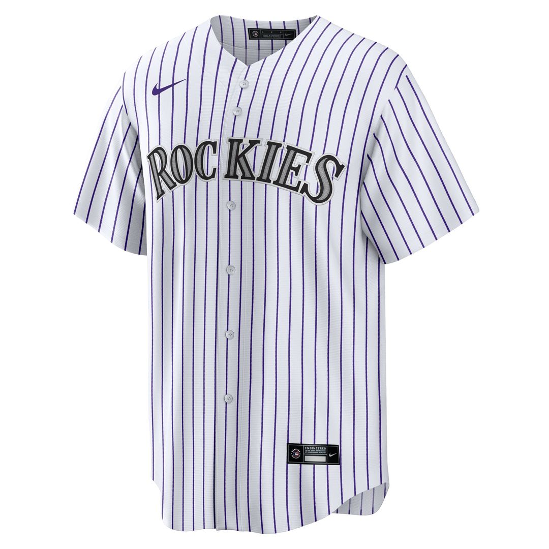 Brenton Doyle Colorado Rockies Youth Home Jersey - White