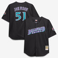 Randy Johnson Arizona Diamondbacks Big & Tall Cooperstown Mesh Jersey - Black