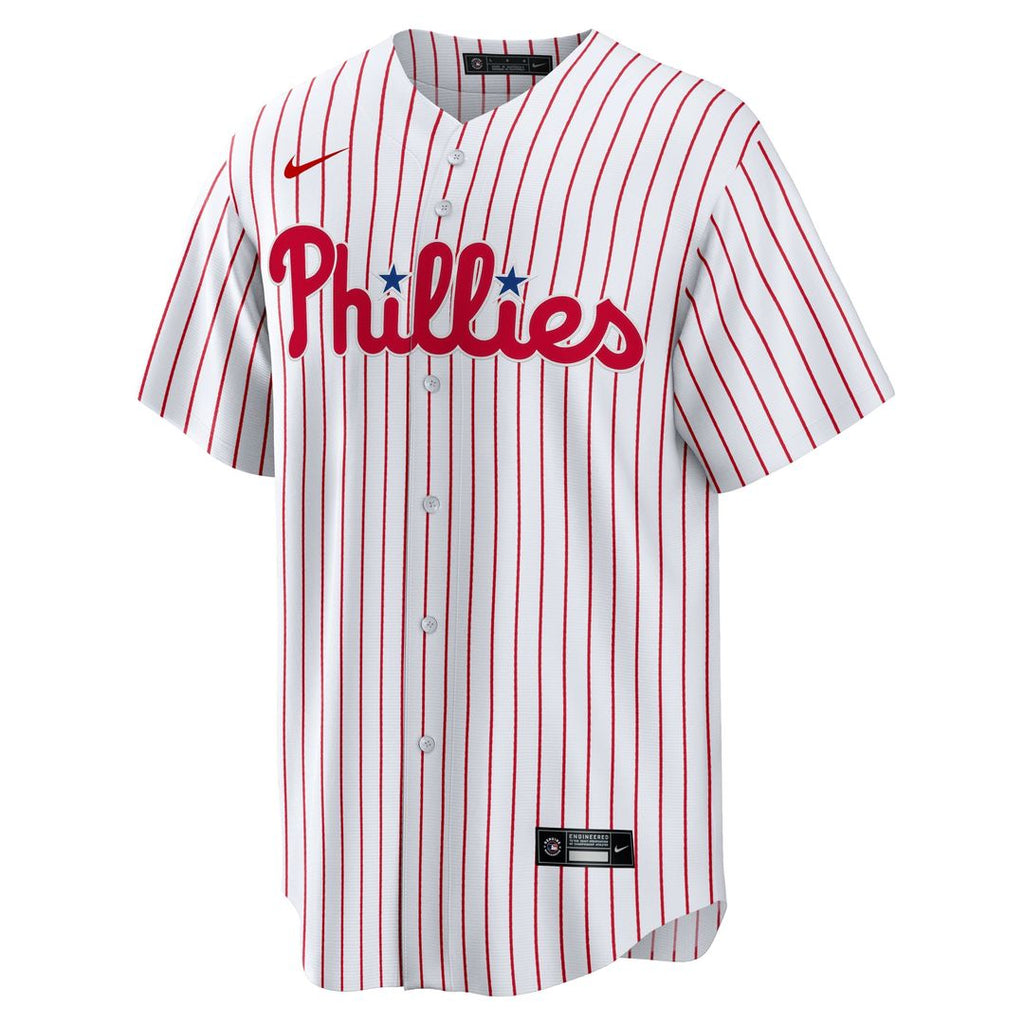 Philadelphia Phillies #1 Groom Home Jersey - White