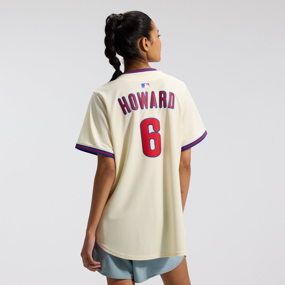 Ryan Howard Philadelphia Phillies Women's Jersey - White