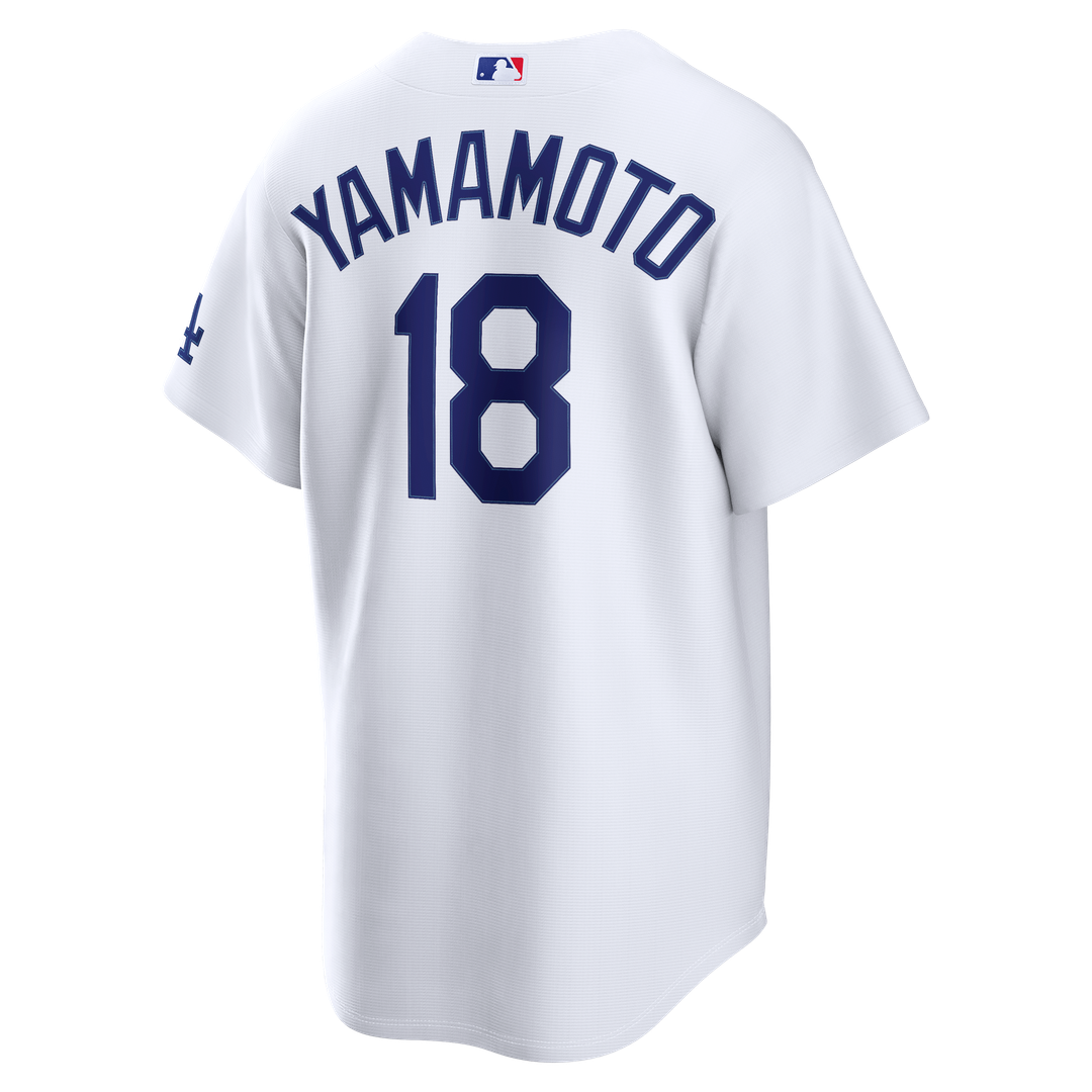 Yoshinobu Yamamoto Los Angeles Dodgers Home Jersey - White