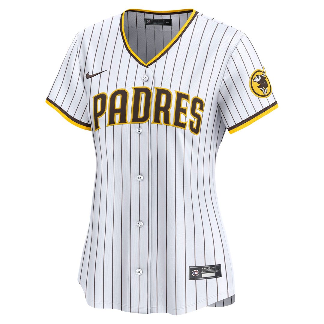San Diego Padres Women's Home Jersey - White