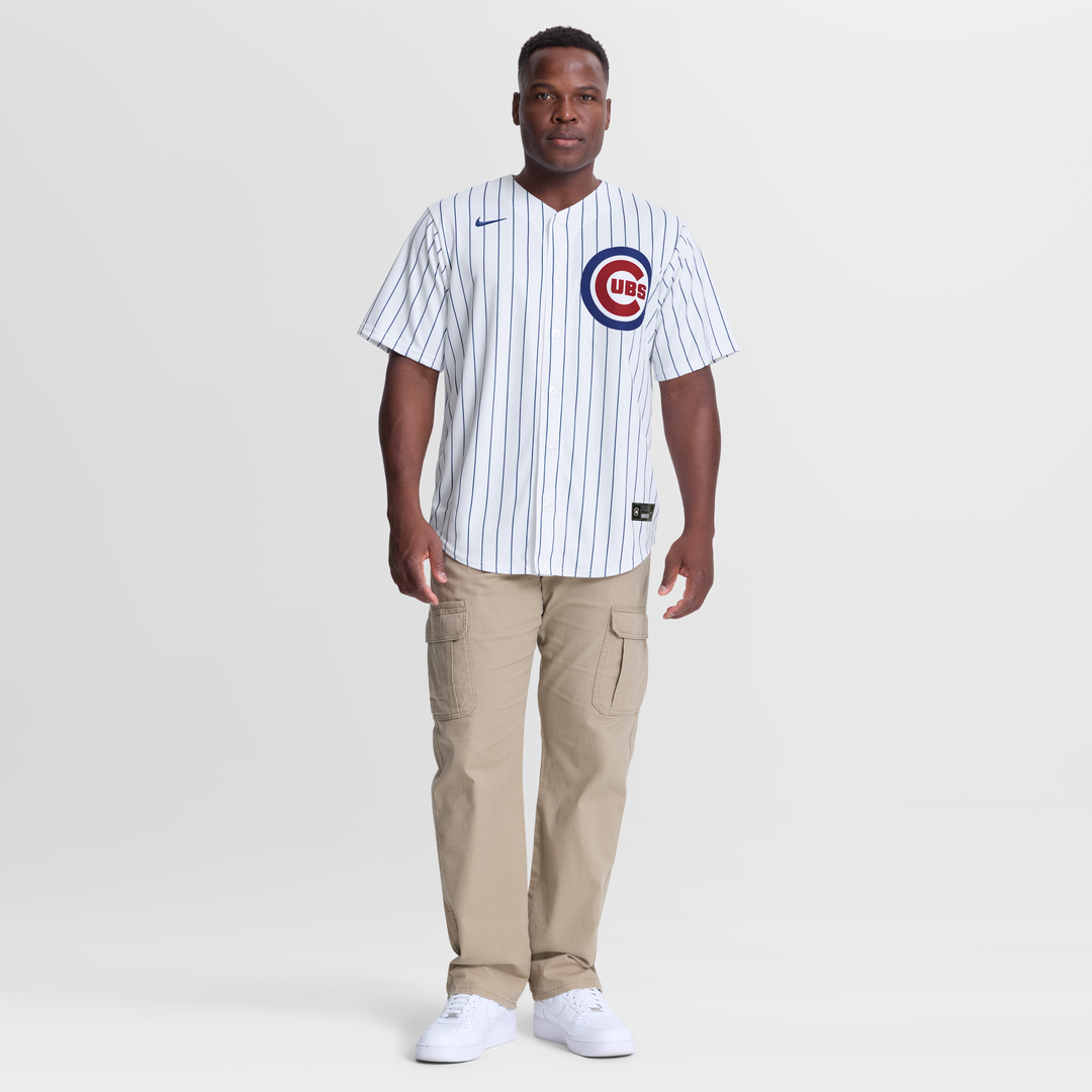 Nico Hoerner Chicago Cubs Home Jersey - White