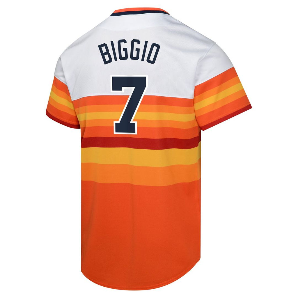 Craig Biggio Houston Astros Youth Jersey - White