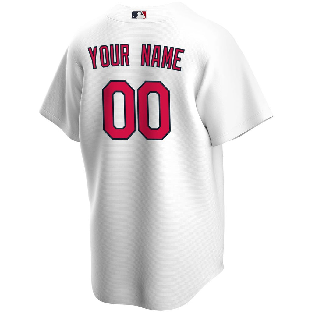 St. Louis Cardinals Home Replica Custom Jersey - White