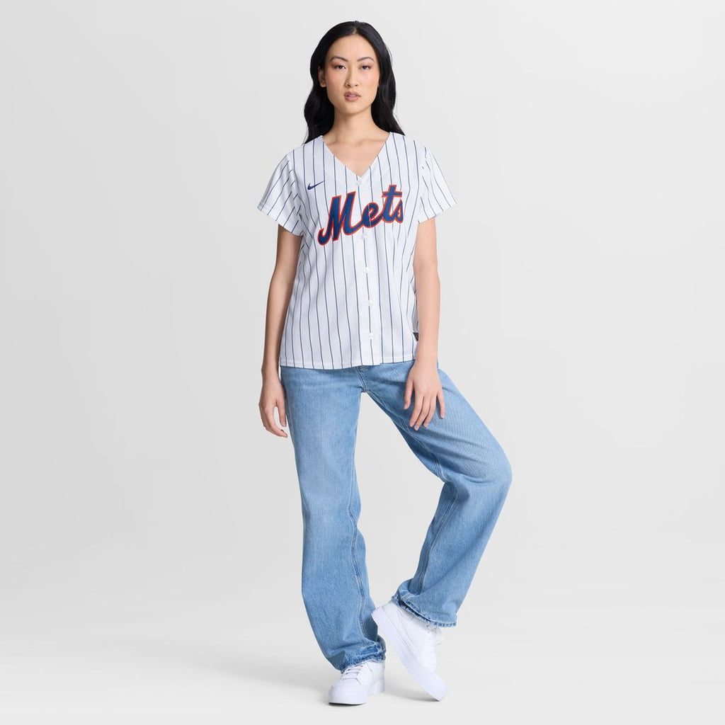 Chayce McDermott New York Mets Women's Home Jersey - White