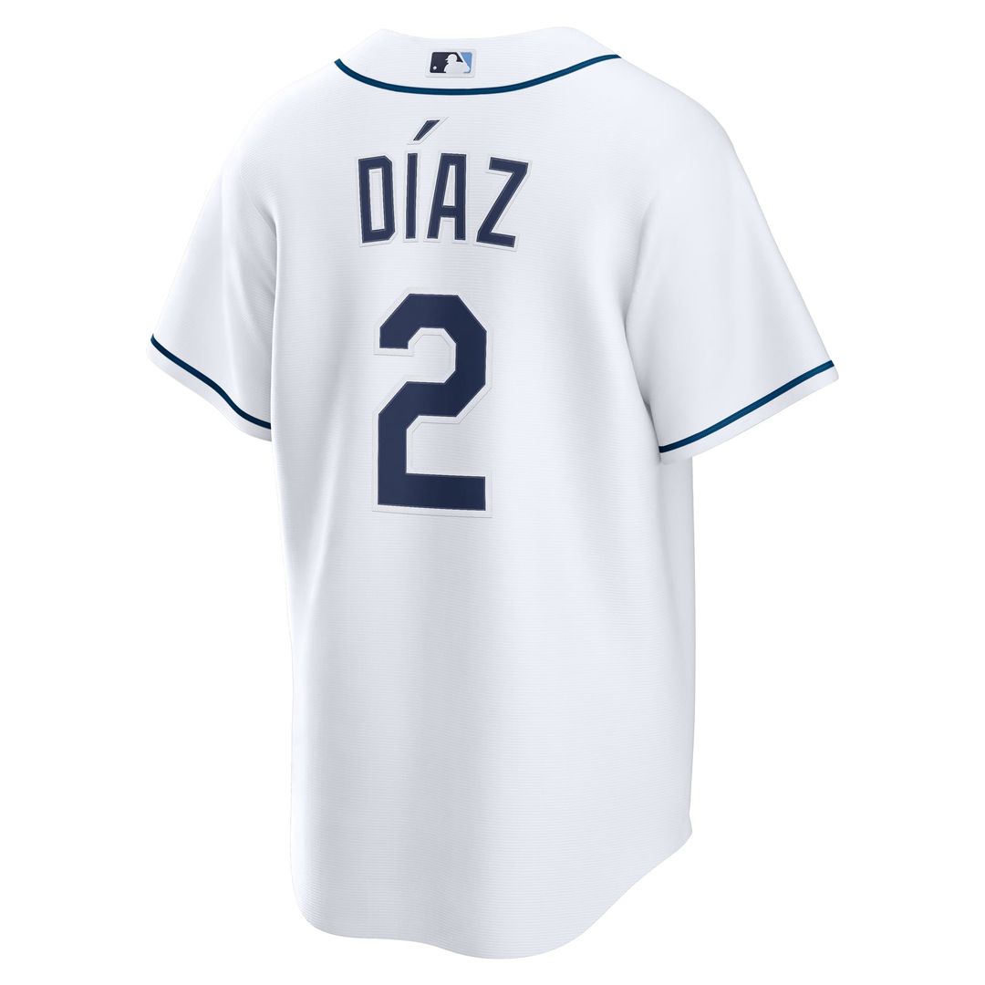 Yandy Díaz Tampa Bay Rays Home Jersey - White