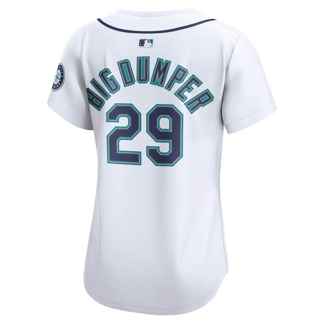 Cal Raleigh Seattle Mariners Women's Home Jersey - White