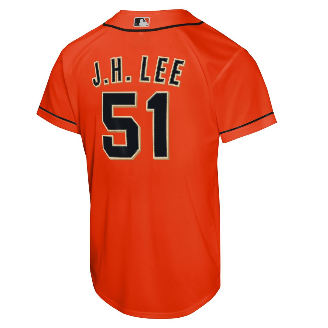 Jung Hoo Lee San Francisco Giants Youth Alternate 2 Jersey - Black