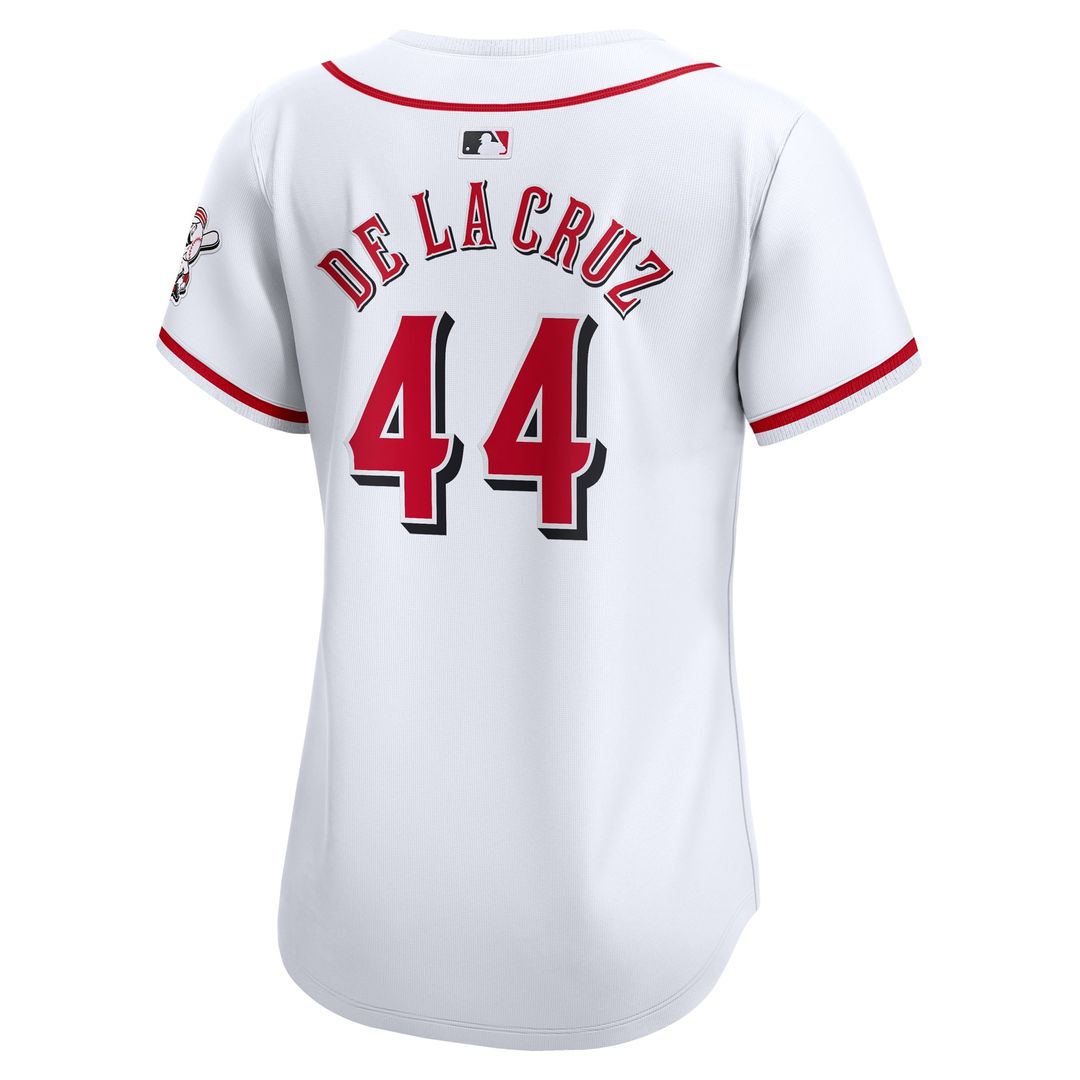 Elly De La Cruz Cincinnati Reds Women's Home Jersey – White