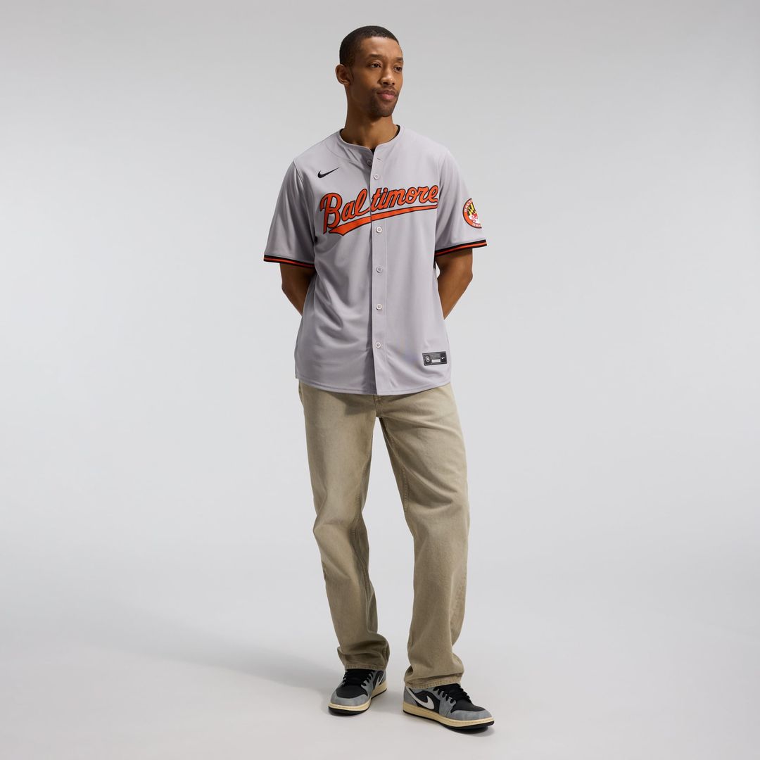 Baltimore Orioles Road Jersey - Gray