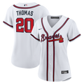 Lane Thomas Atlanta Braves Women's Home Jersey - White