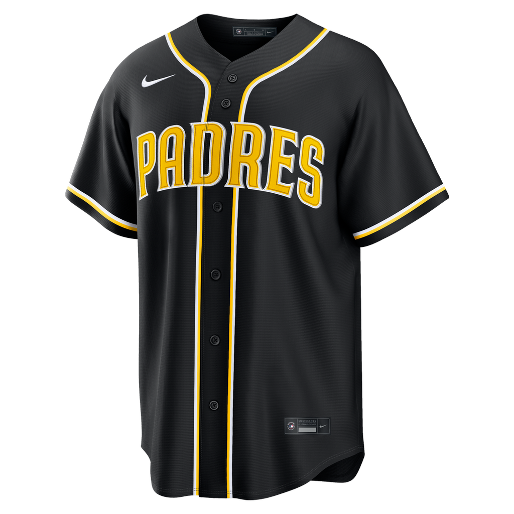Fernando Tatis Jr. San Diego Padres Fashion Replica Black Out Jersey