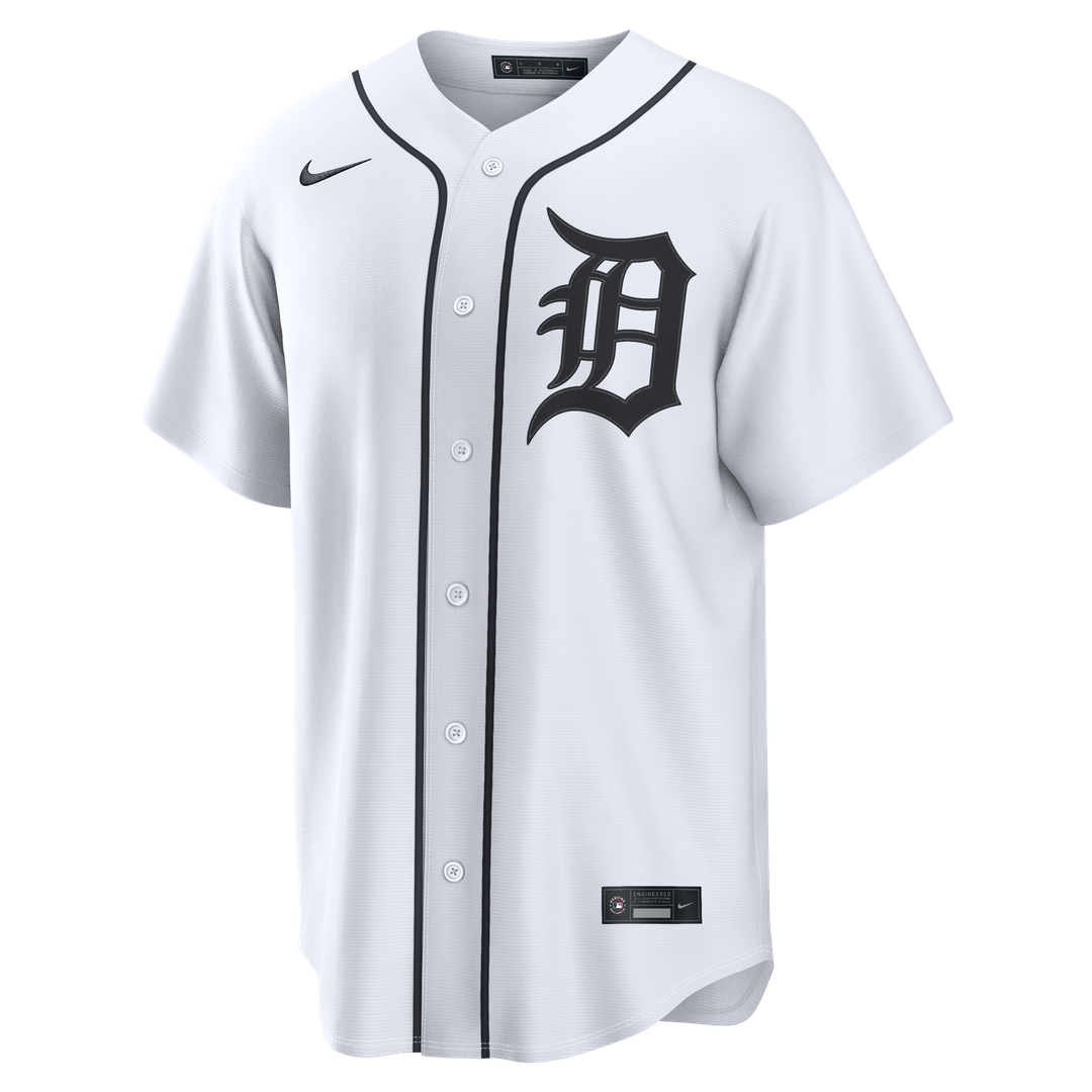 Tarik Skubal Detroit Tigers Home Jersey - White