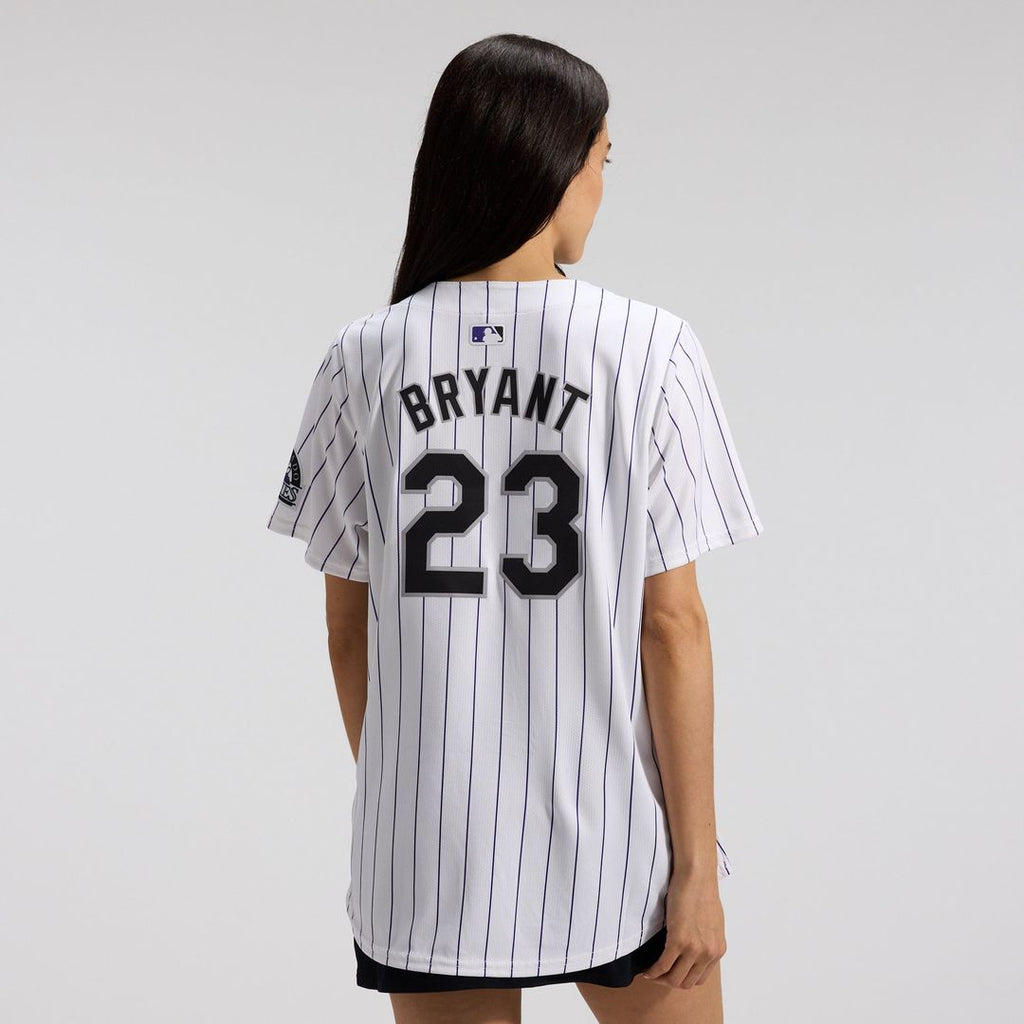 Kris Bryant Colorado Rockies Women's Home Jersey - White