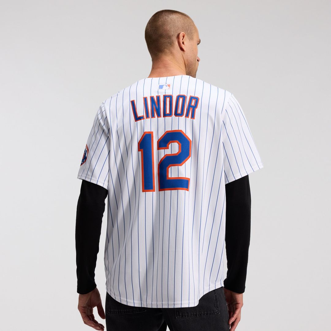 Francisco Lindor New York Mets Road Jersey - Gray