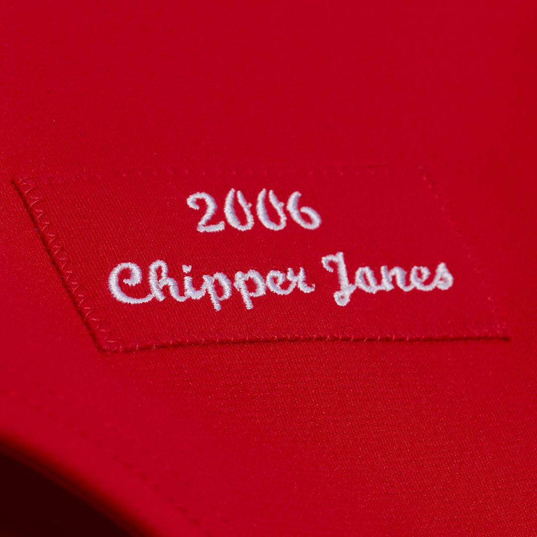 Chipper Jones Atlanta Braves 2006 Jersey - Red
