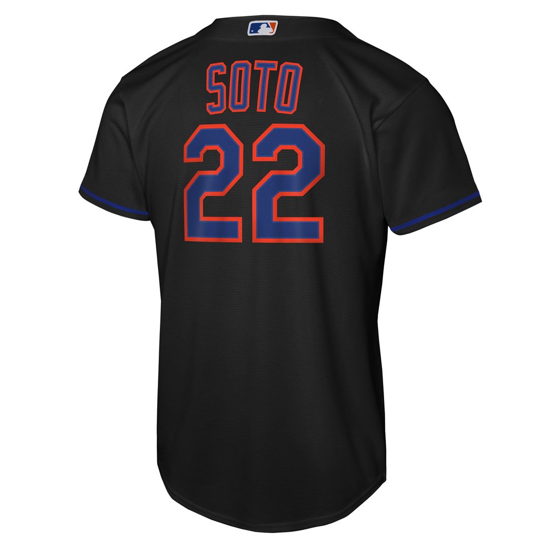 Juan Soto New York Mets Youth Road Jersey - Gray