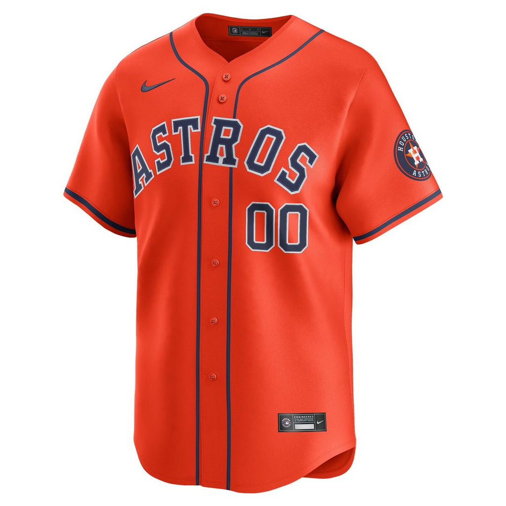 Houston Astros Home Limited Custom Jersey - White