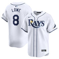 Brandon Lowe Tampa Bay Rays Home Jersey - White