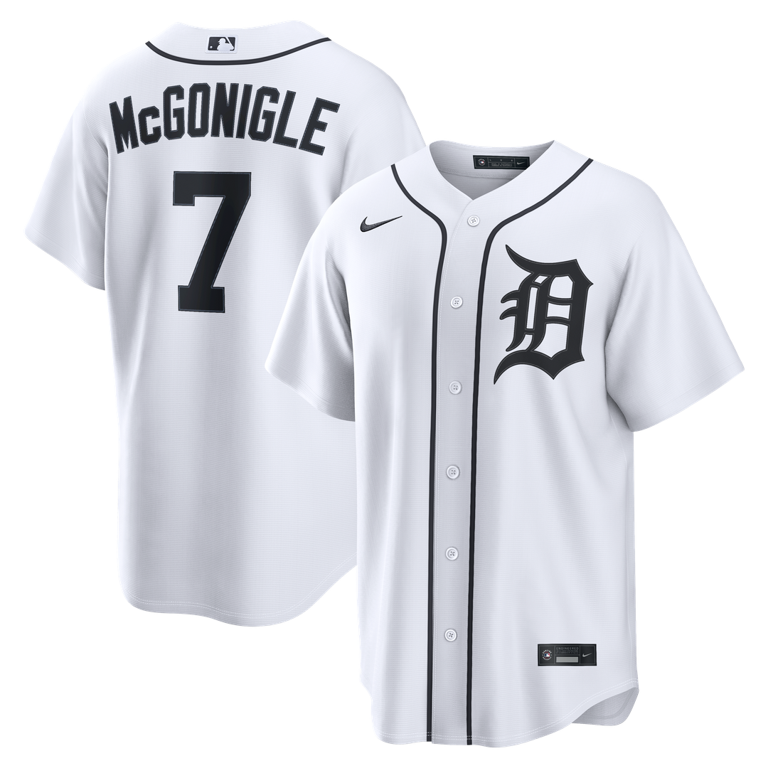 Kevin McGonigle Detroit Tigers Home Jersey - White