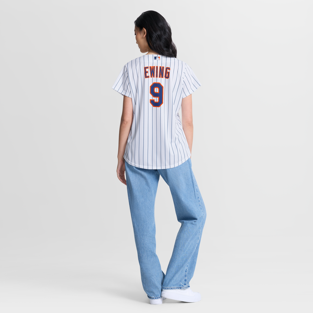 AJ Ewing New York Mets Women's Home Jersey - White