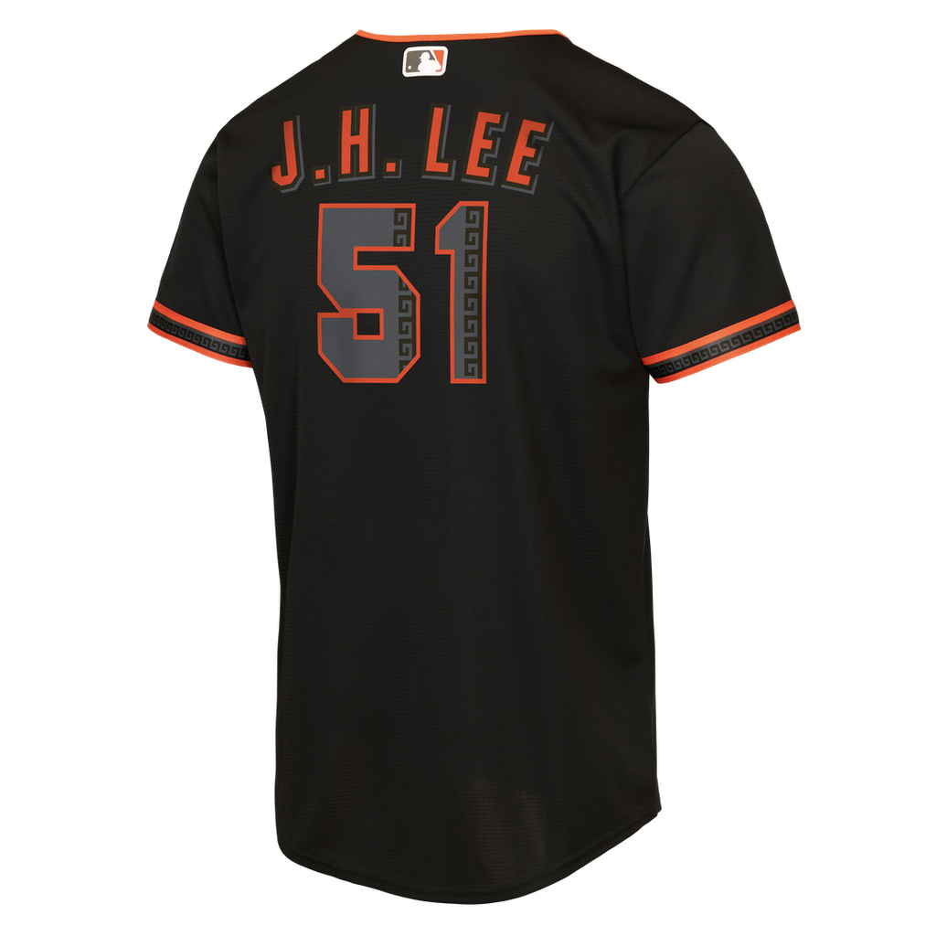 Jung Hoo Lee San Francisco Giants Youth Alternate 2 Jersey - Black