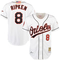 Cal Ripken Baltimore Orioles Home Jersey - White