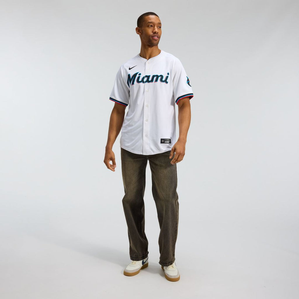Miami Marlins Home Jersey - White