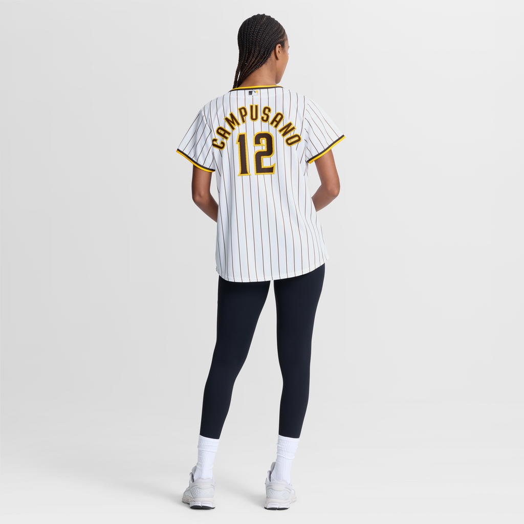 Luis Campusano San Diego Padres Women's Home Jersey - White