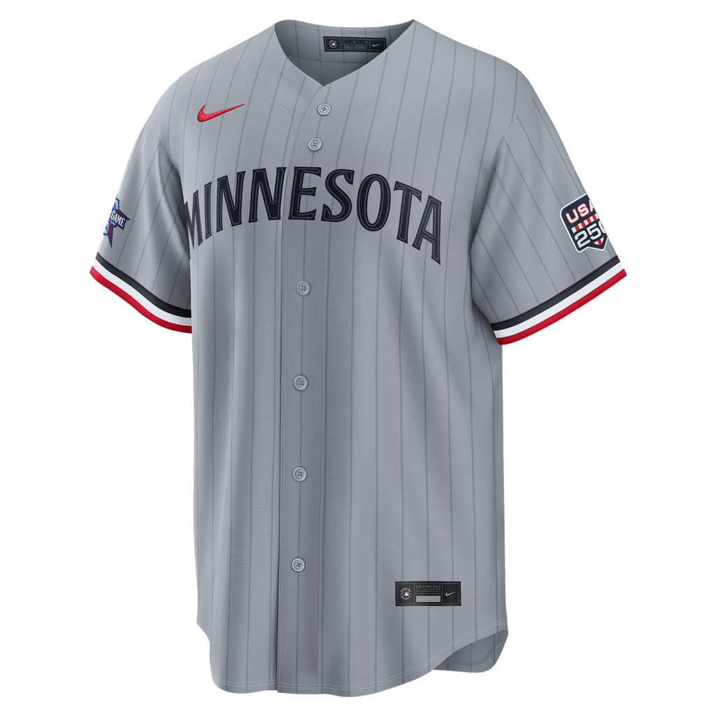 2026 All-Star Game Minnesota Twins Byron Buxton Gray Jersey