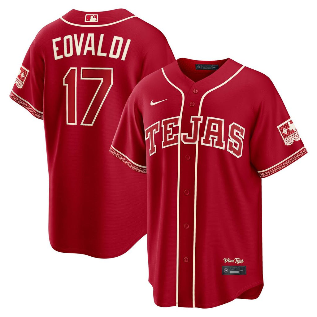 Nathan Eovaldi Texas Rangers 2026 Jersey - Red