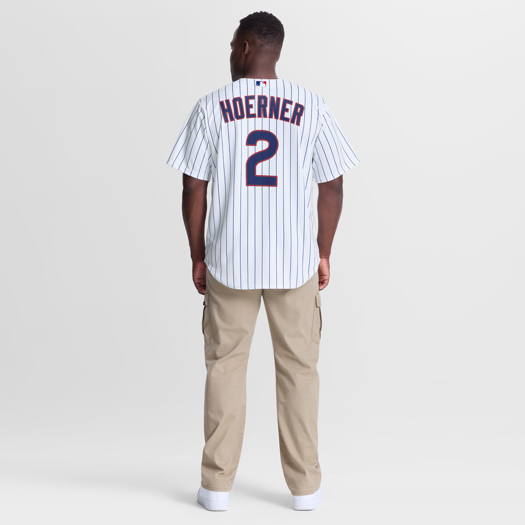 Nico Hoerner Chicago Cubs Home Jersey - White