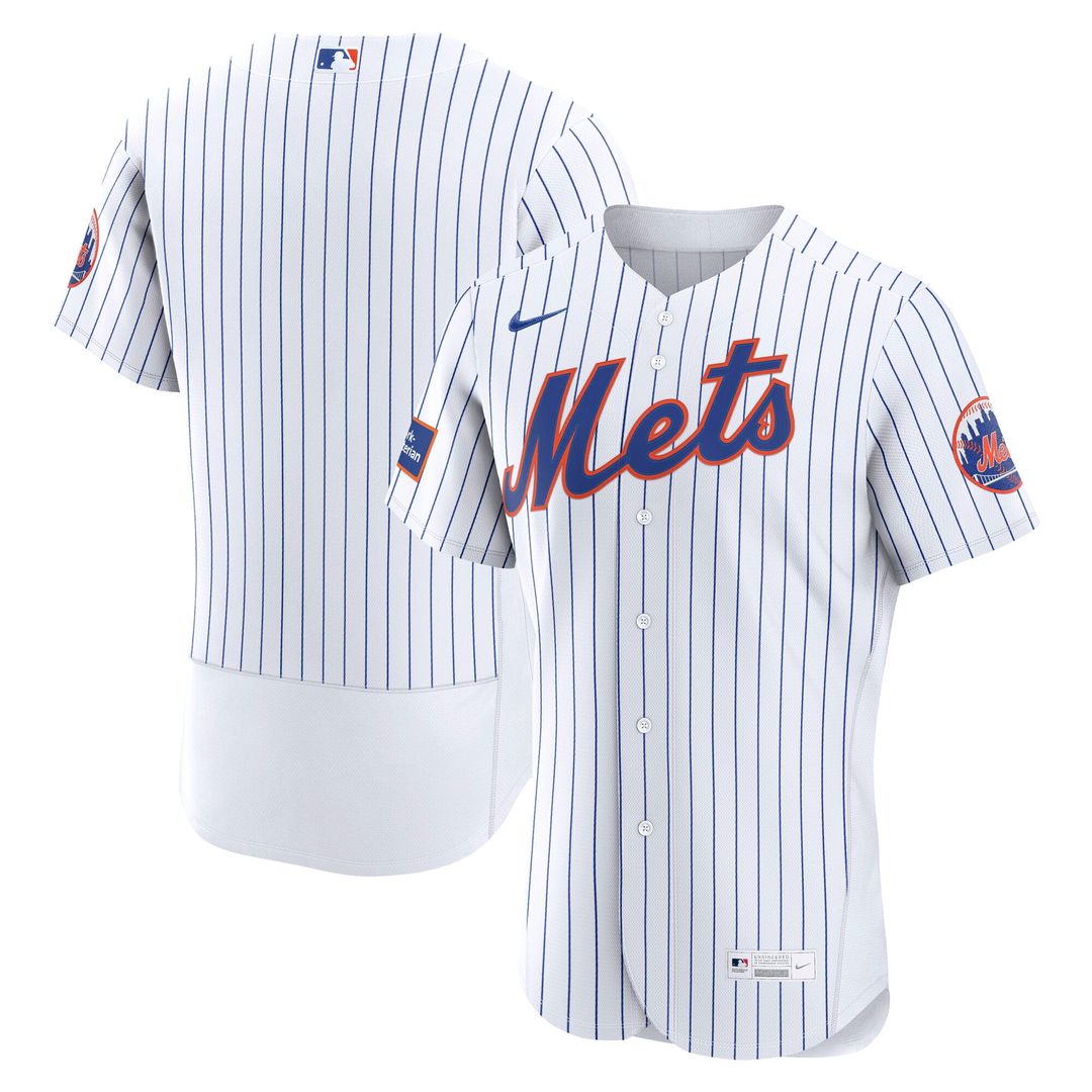 New York Mets Alternate Sponsor Patch Jersey - Black