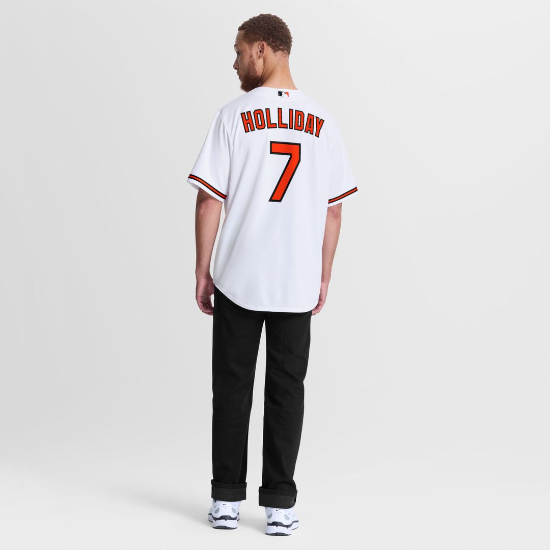 Jackson Holliday Baltimore Orioles Home Jersey - White