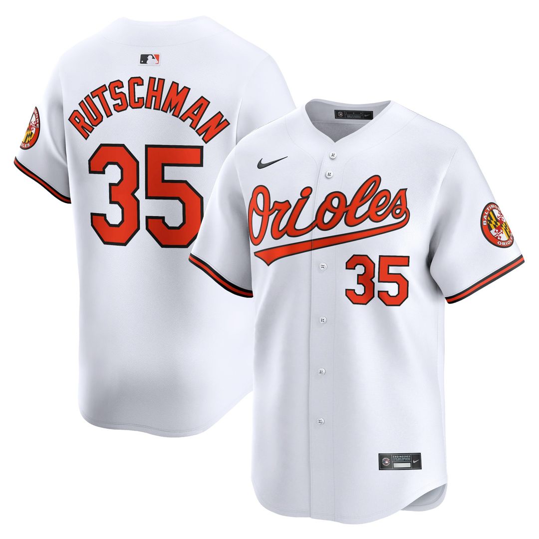 Adley Rutschman Baltimore Orioles Home Jersey - White