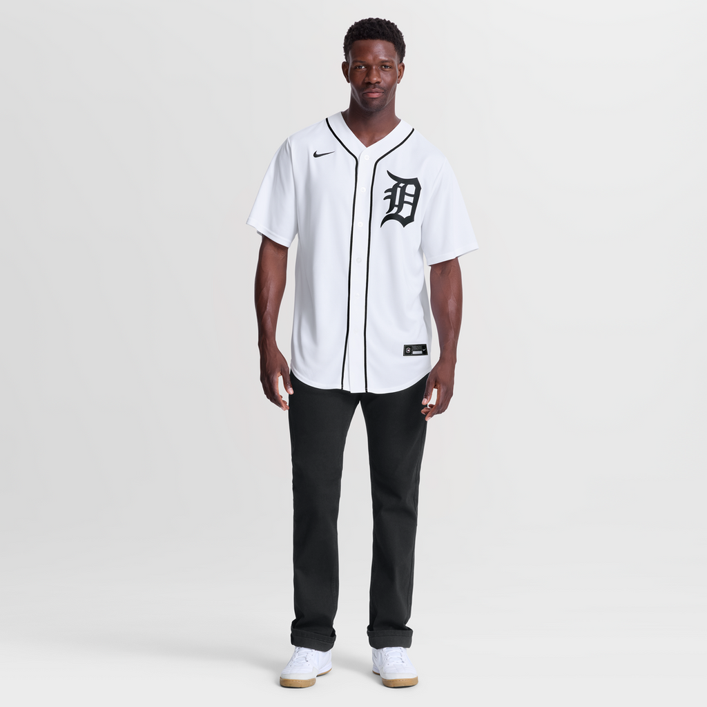 Tarik Skubal Detroit Tigers Home Jersey - White