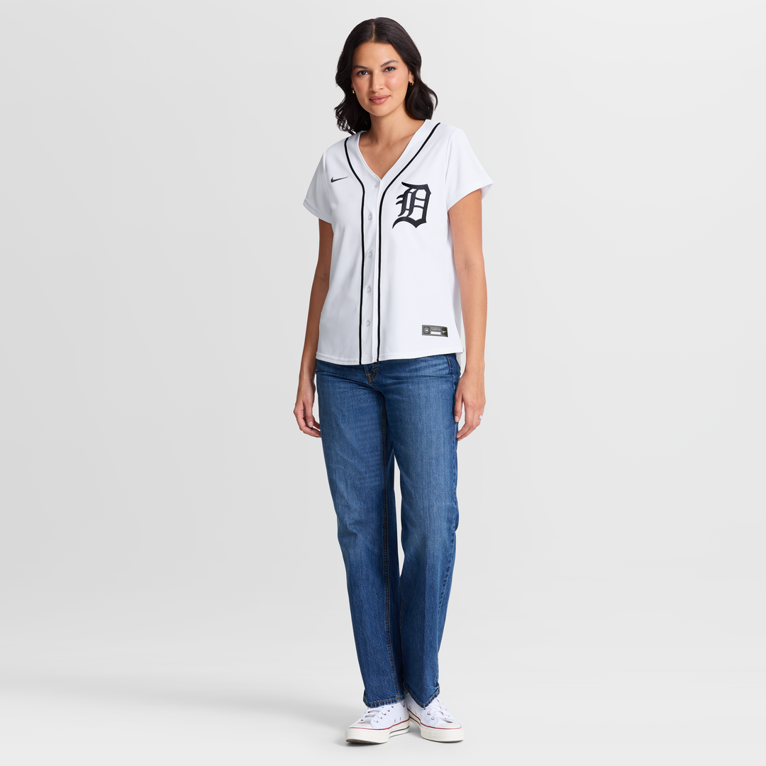 Gleyber Torres Detroit Tigers Women's Home Jersey - White