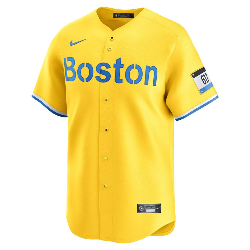 Roman Anthony Boston Red Sox Jersey – Gold