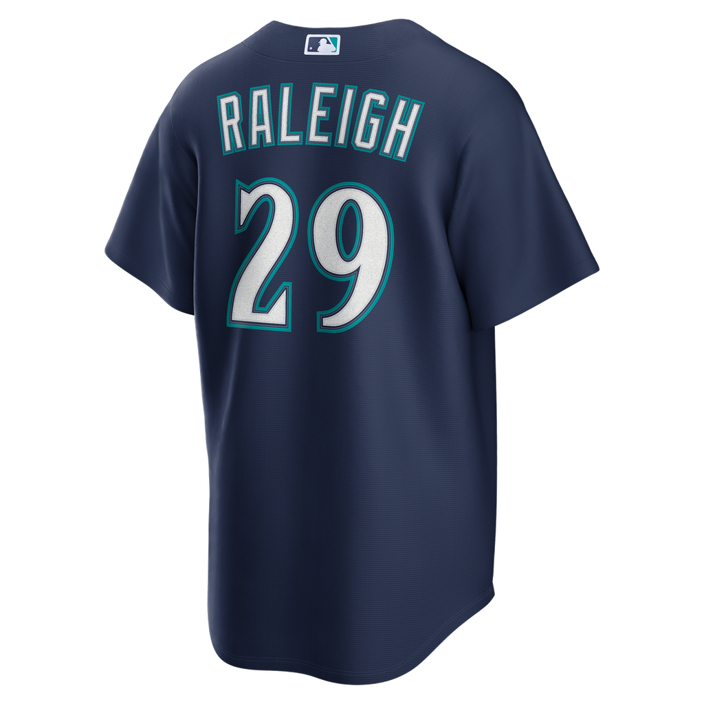 Cal Raleigh Seattle Mariners Alternate Jersey - Cream