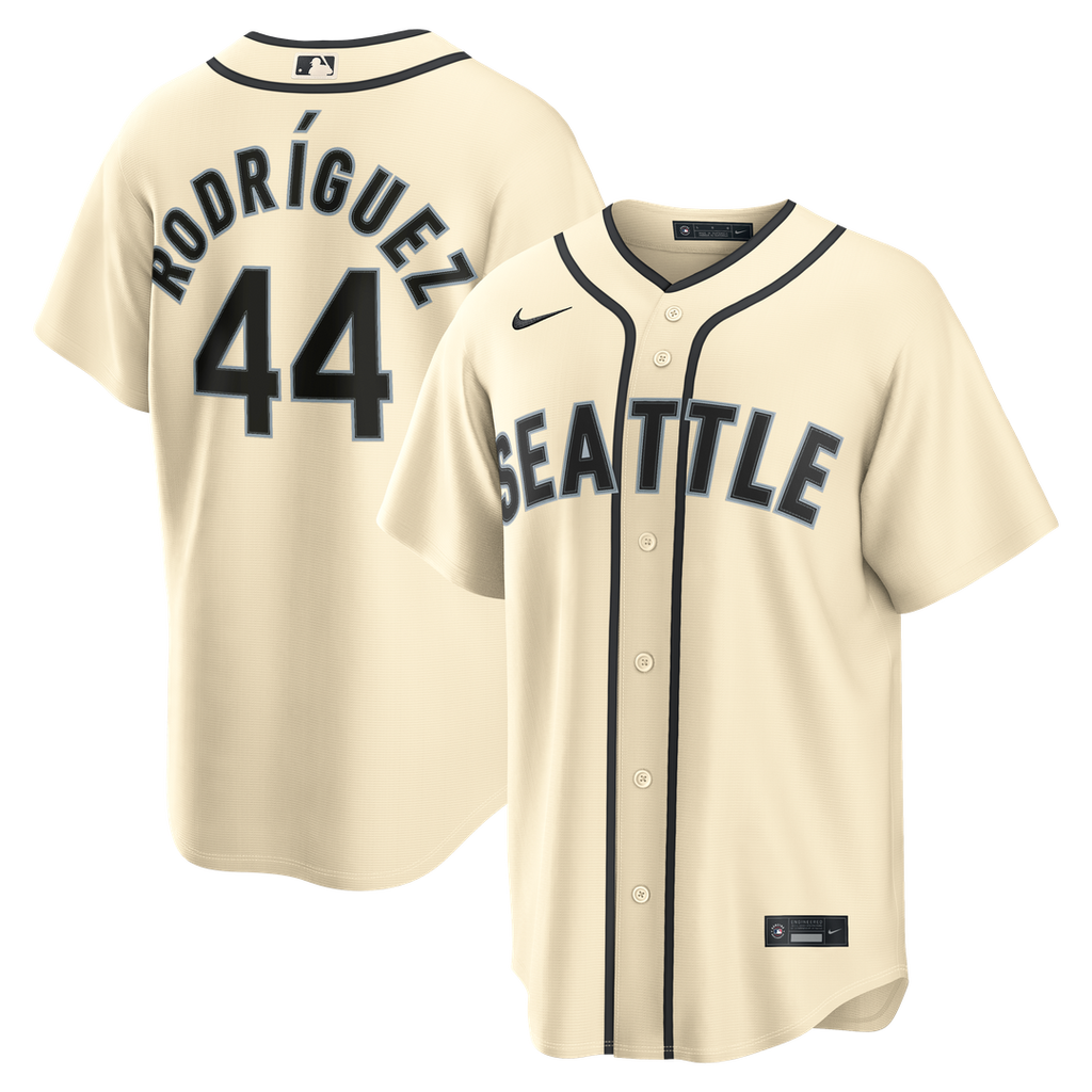 Julio Rodríguez Seattle Mariners Alternate Jersey - Cream