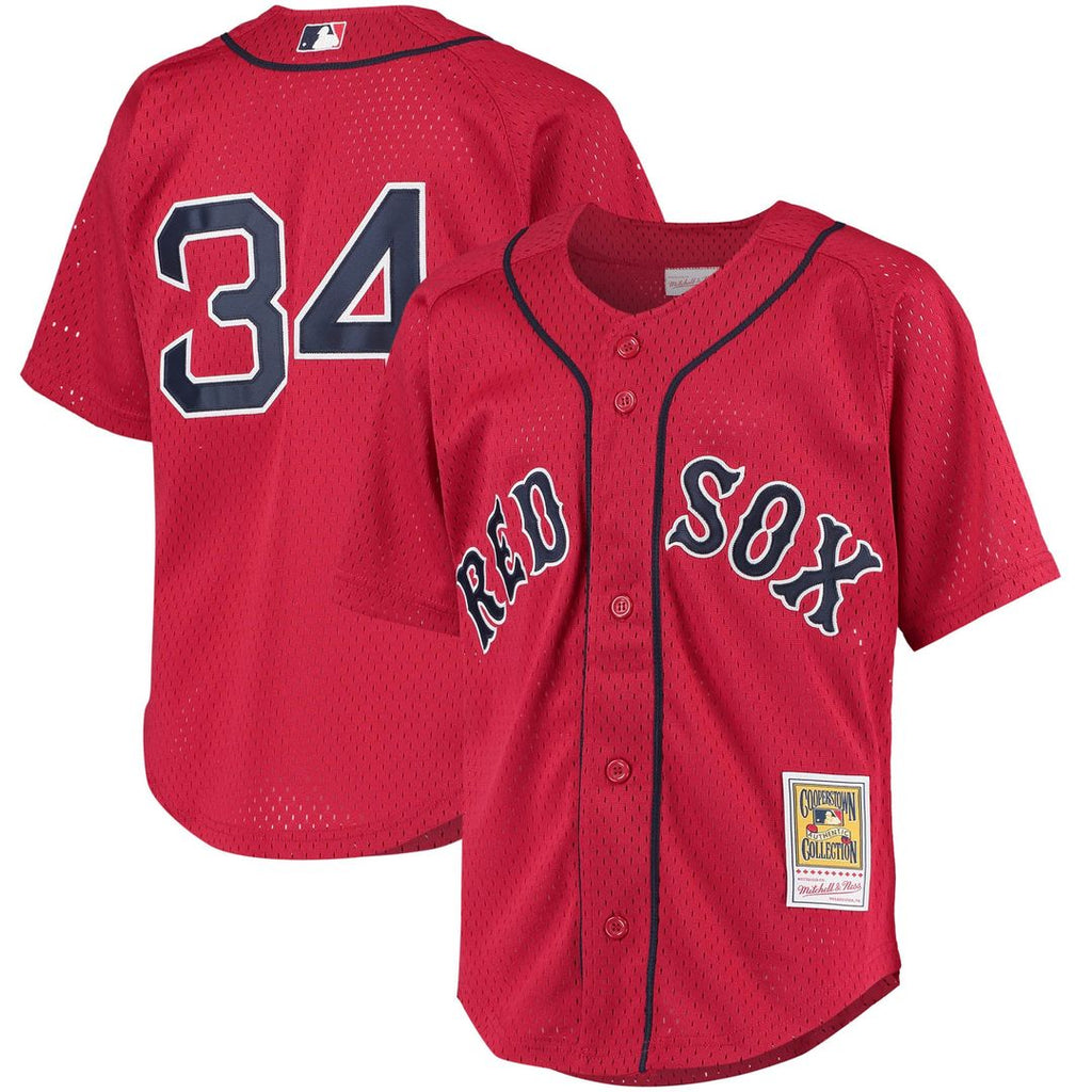 David Ortiz Boston Red Sox Youth Jersey - Red
