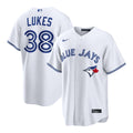 Nathan Lukes Toronto Blue Jays Home Jersey - White