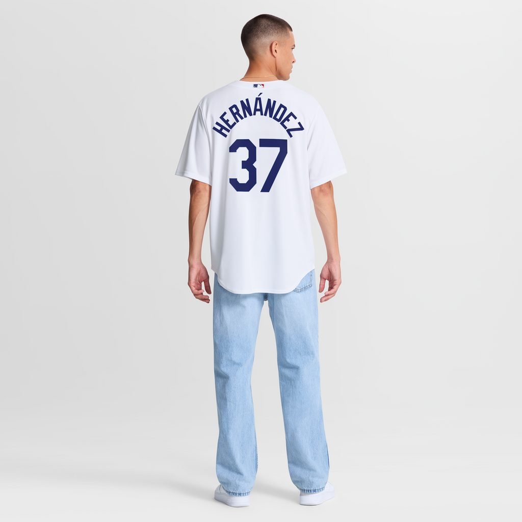 Teoscar Hernández Los Angeles Dodgers Home Jersey - White