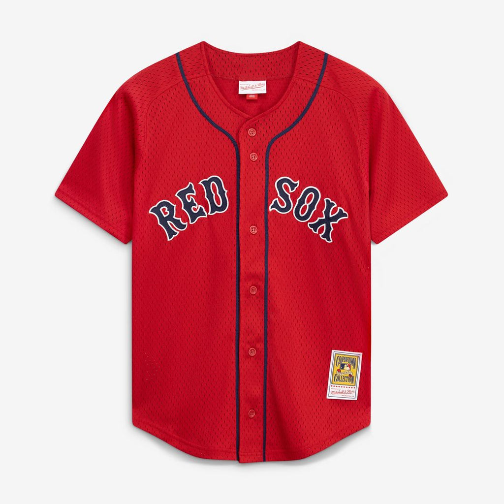 David Ortiz Boston Red Sox Toddler Mesh Jersey - Red