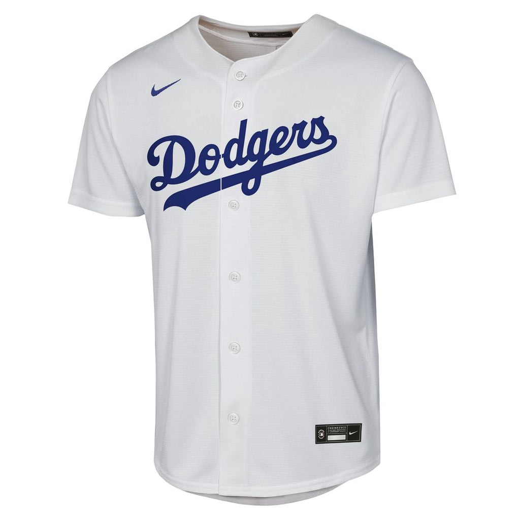 Mookie Betts Los Angeles Dodgers Youth Home Replica Player Jersey - White