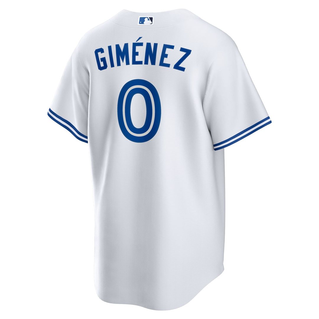 Andres Gimenez Toronto Blue Jays Home Jersey - White