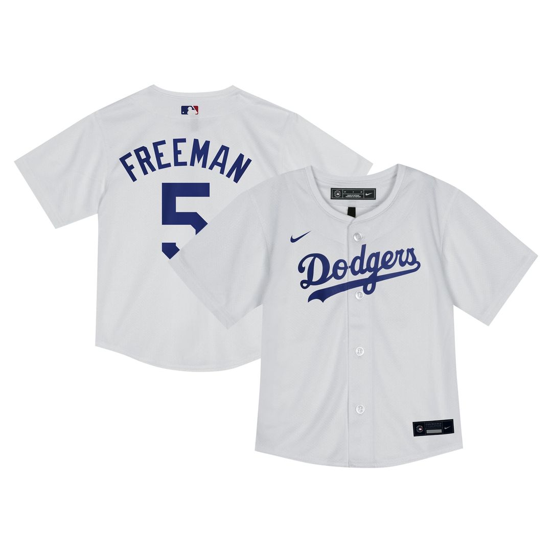 Freddie Freeman Los Angeles Dodgers Toddler Jersey - White