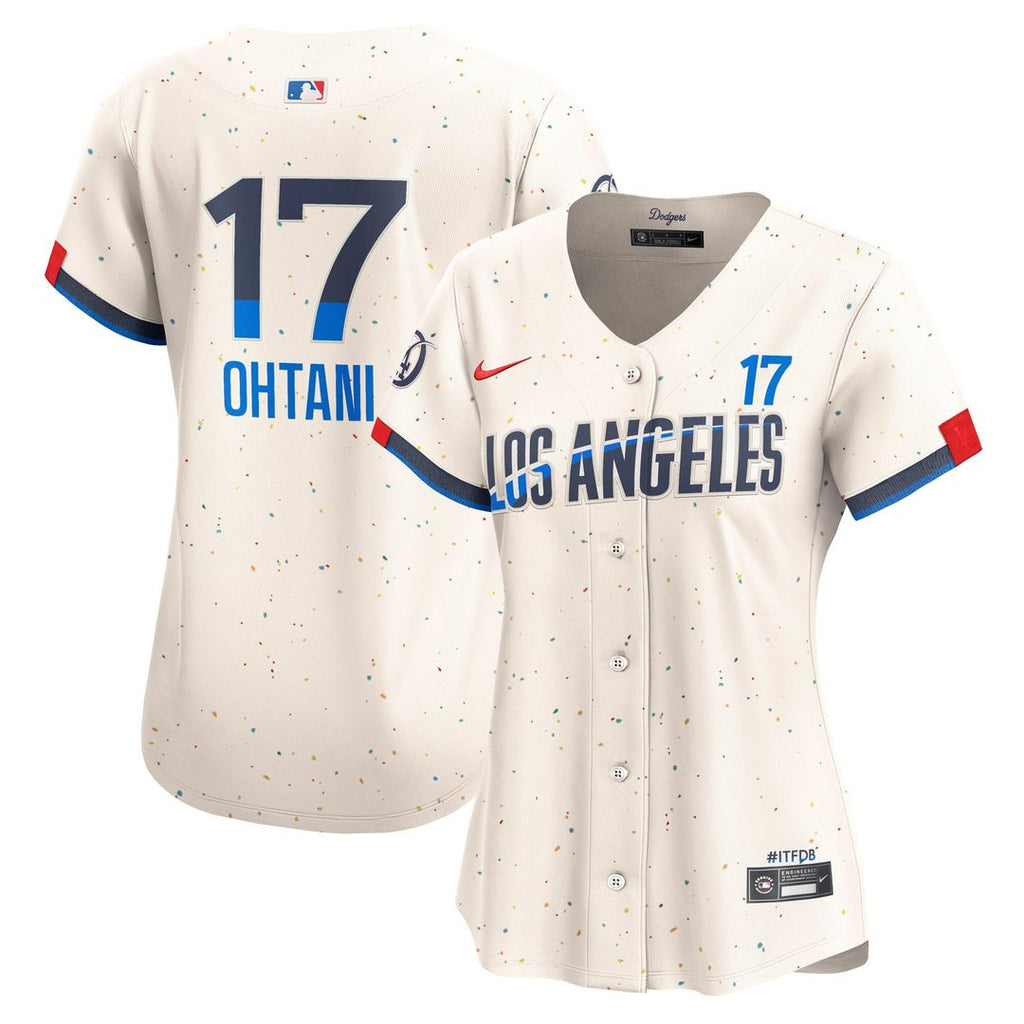 Shohei Ohtani Los Angeles Dodgers Women's Jersey - Cream