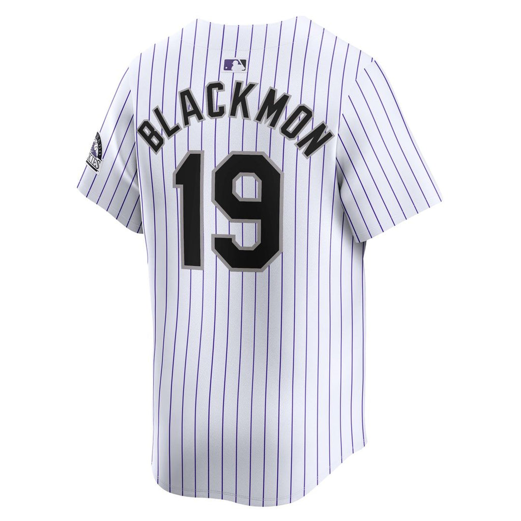 Charlie Blackmon Colorado Rockies Youth Home Jersey - White